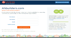 Desktop Screenshot of ahbuilders.com